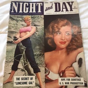 Vintage Night and Day Magazine 1951